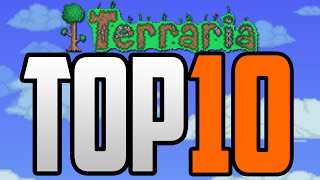Top 10 Lucky Unlucky Moments In Terraria PART 2 Terraria Top 10 World Generation Moments 1.3