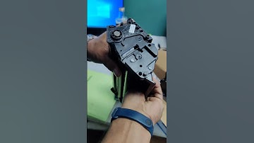 HP LaserJet Pro 400 m401dn printer toner cartridge replacing. #toner #cartridge #hpprinter