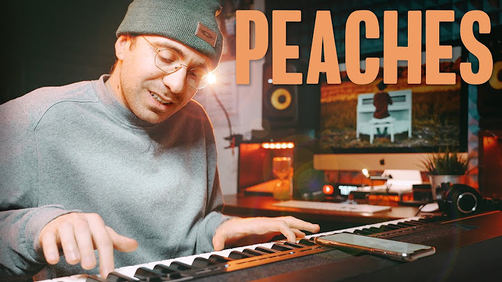 Peaches Piano version - Piano performance video thumbnail