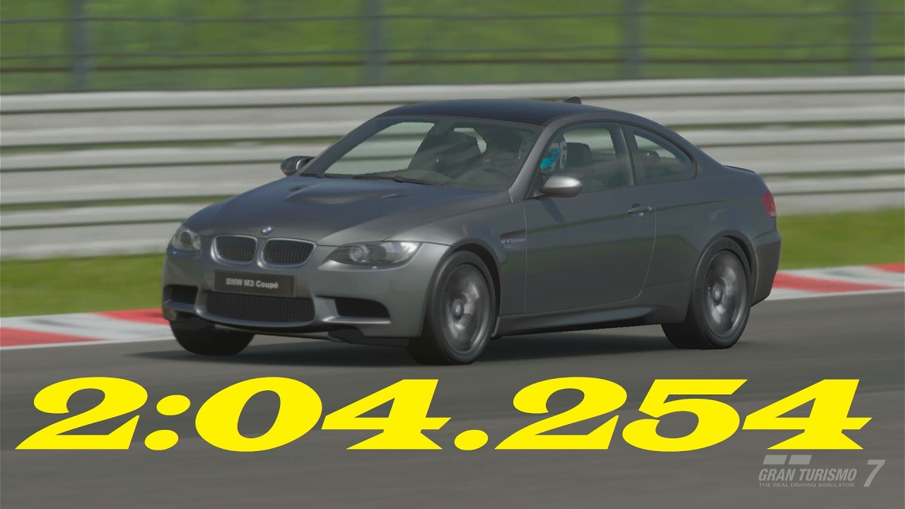 [2:04.254] Gran Turismo 7 Lap Time Challenge: Autopolis International with E92 M3 Coupe #gt7 #ltc