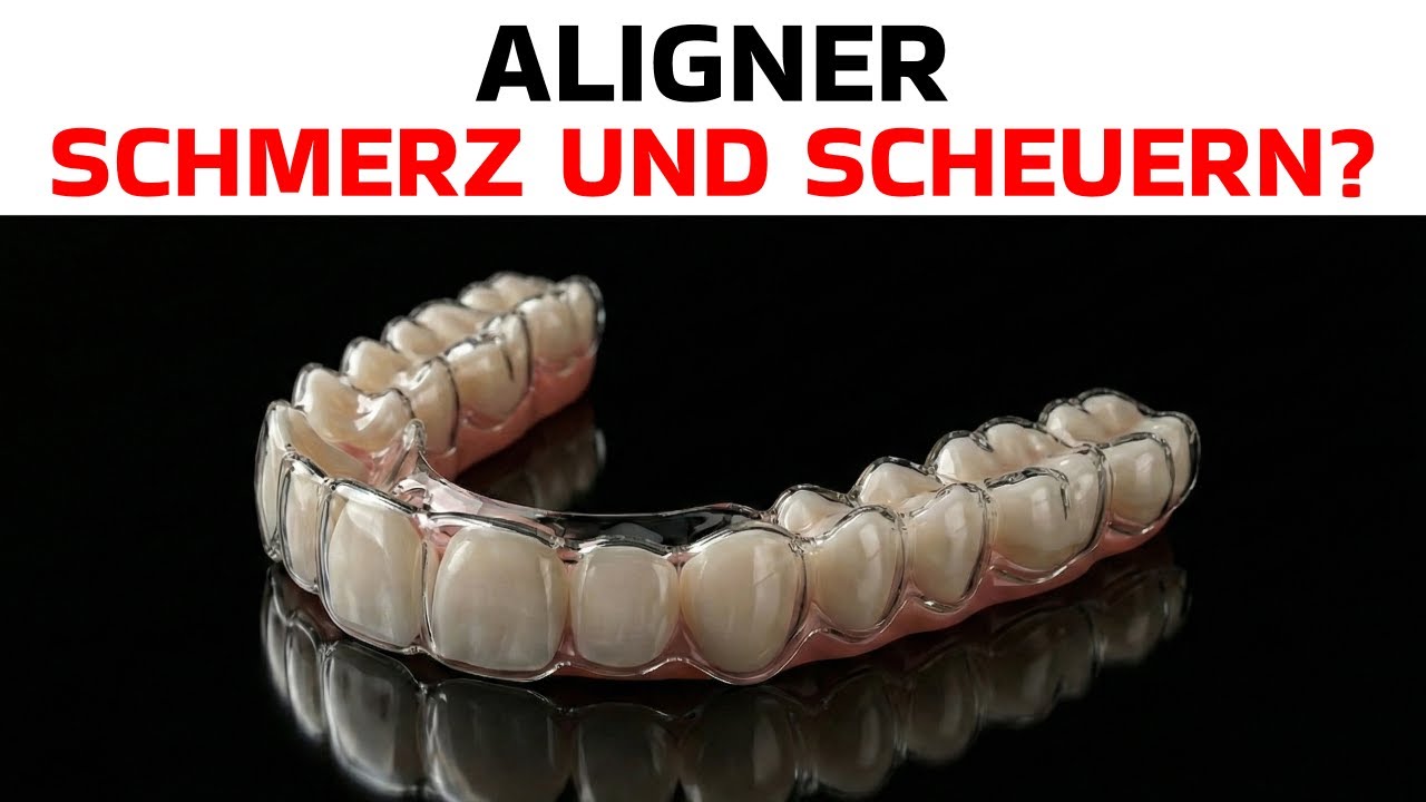 Aligner tun weh, scheuern, klicken? Handle heute