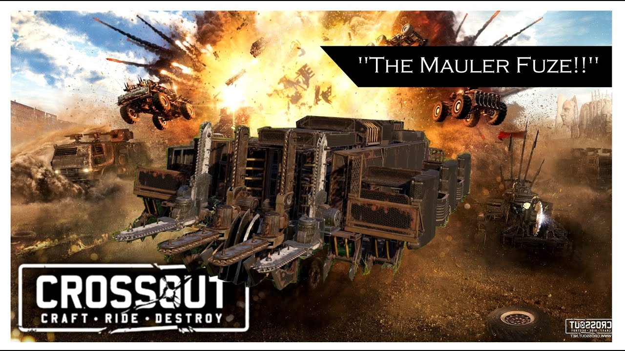 WHEN I FUZE 2x 4 MAULERS WITH MYSELF!! - Crossout [Hightlight]