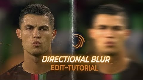 Uli.aep like Directional Blur Edit Tutorial in Alight Motion