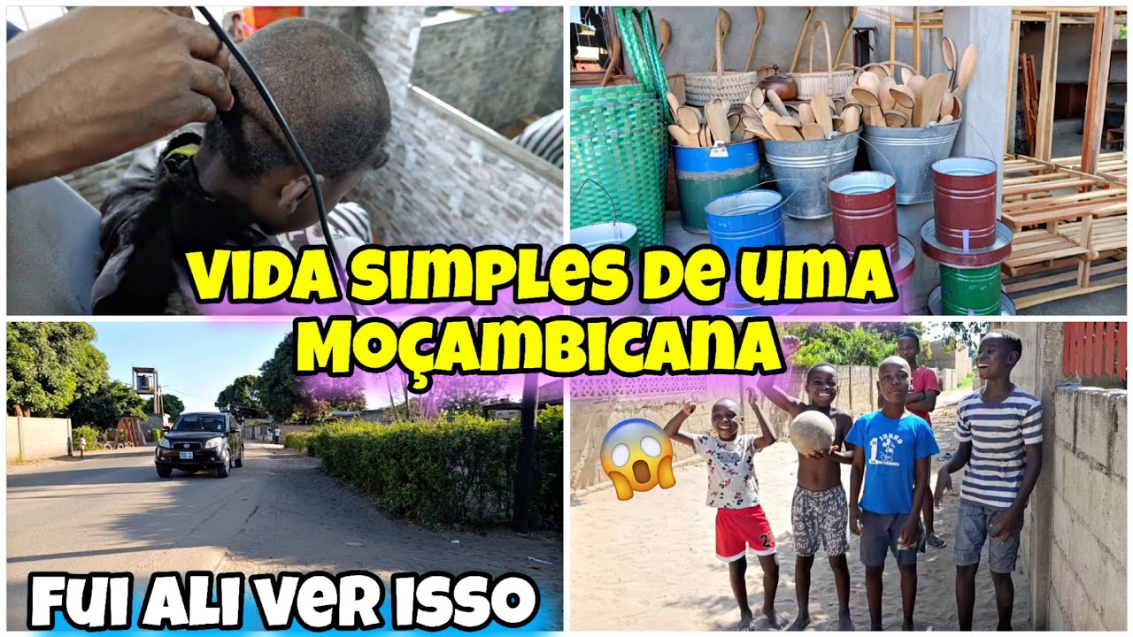 UMA SEMANA SEM LUZ FUI ALI TRATAR UM ASSUNTO VIDA SIMPLES DE UMA MOÇAMBICANA 