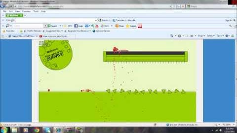 Happy Wheels obstacle course