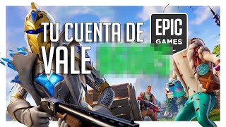 ¿CUÁNTO VALE TU CUENTA DE EPIC GAMES?