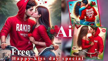 Happy kiss💋 day special #trending