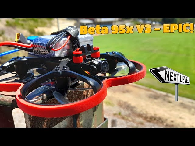 Beta95x V3 Whoop Quadcopter - VTX Range Test.... Wow! - YouTube