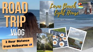 2 Hour Road Trip from Melbourne to Lorne Beach🏖️🇦🇺 | Great Ocean Road Adventure🚗| Light House tower|
