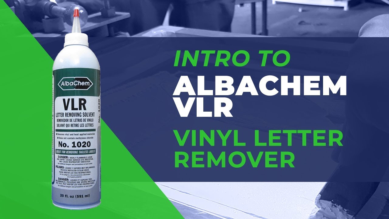 AlbaChem VLR Vinyl Letter Removing Solvent, AlbaChem Silicone