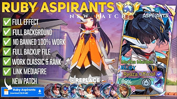 Script Ruby Aspirant - Mecha Maiden No Password | Full Effect Voice | Patch Terbaru