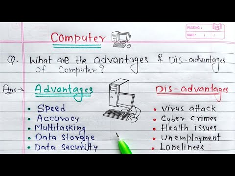 Advantages and Disadvantages of Computer | @KeyPoints Education