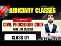 CIVIL PROCEDURE CODE 1908 | Part 1| Free Live Classes | Law by Karan Sir