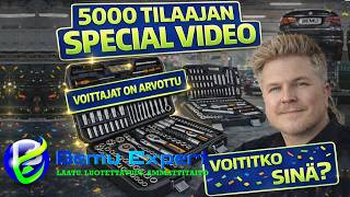 Bemu Expert työkalusalkkujen arvonta on suoritettu. VOITTAJAT JULKI !!!
