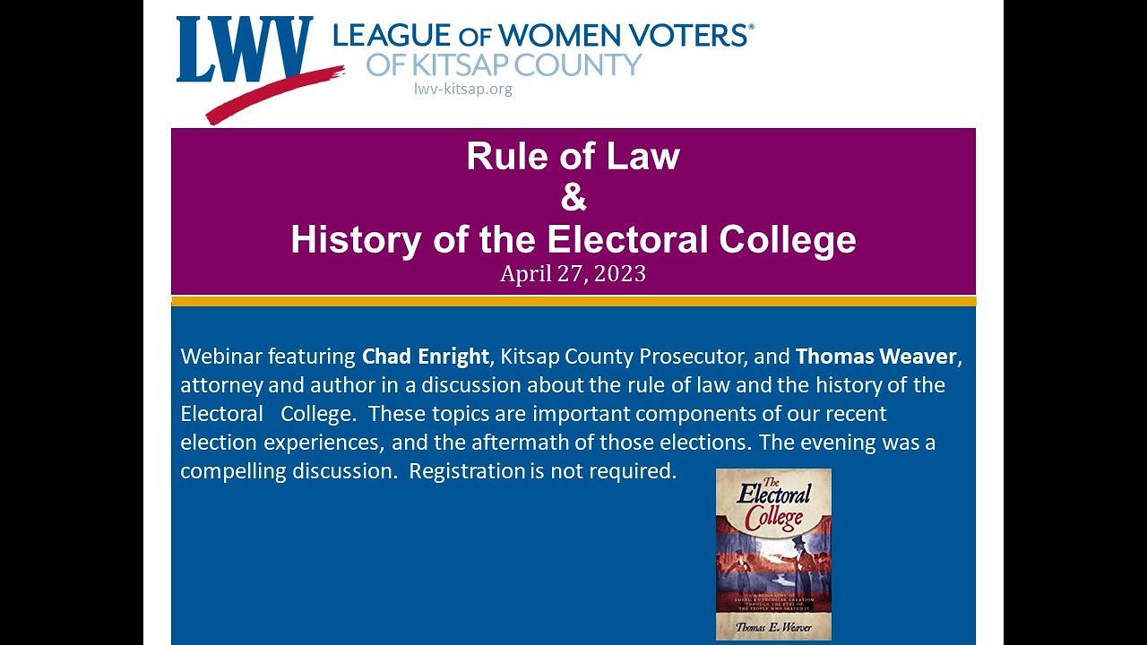 Rule Of Law History Of Electoral College YouTube rule-of-law-history-of-electoral-college-youtube