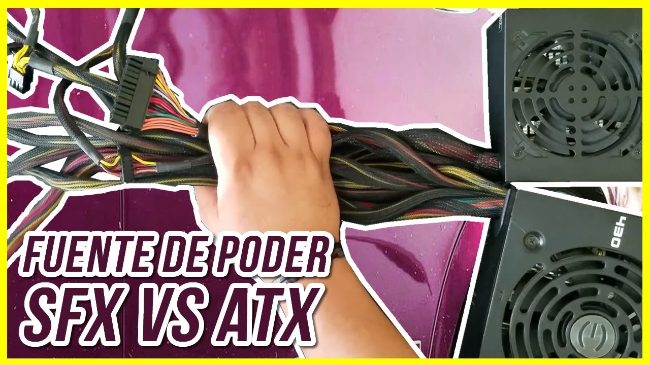 🔥Fuente de alimentacion SFX VS ATX. Pros y Contras YouTube
