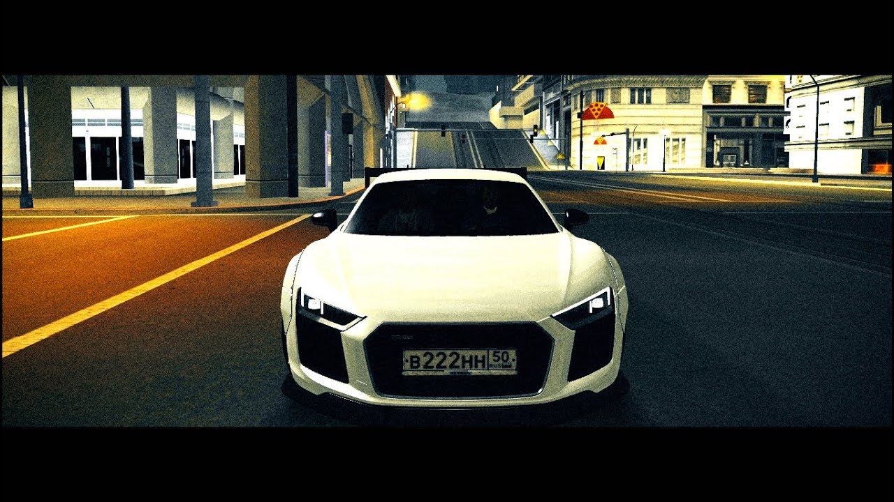 Audi r8 drift