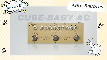 Cube Baby ac Introduction to new functions and effect display