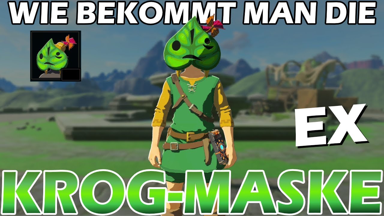 Zelda Breath Of The Wild Krog Maske *NEU* So bekommt man die Krog-Maske! Zelda Breath of the Wild - YouTube