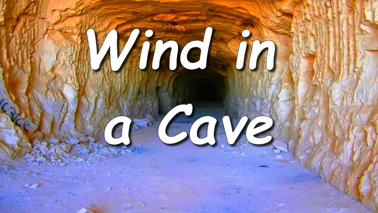💨CAVE WIND 8 Hours Air blowing sound effect breeze background ambient