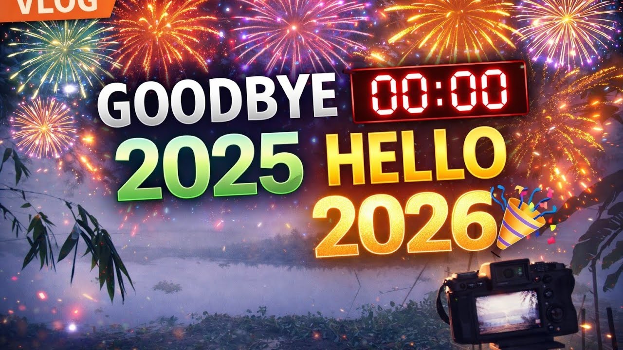 Goodbye 2025 👋 | Hello 2026 🎉 | First Morning of New Year | Village Life Vlog  