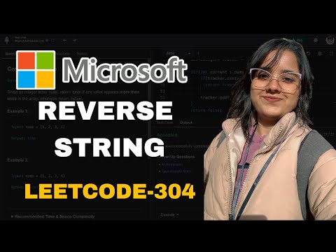 DSA Day - 11 | Reverse String - Leetcode 304 | Two Pointer - Approach