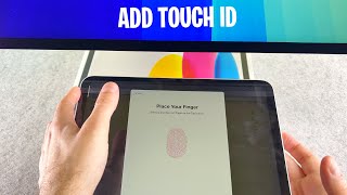How to Add a Fingerprint on the iPad 11th Generation 2025 Ipad 11 A16 How To Setup Touch Id