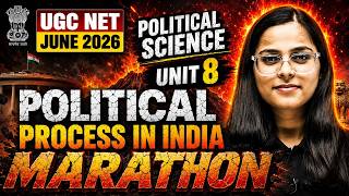 UGC NET Political Process in India | Political Science Marathon | UGC NET 2026 | By Poorti Ma'am