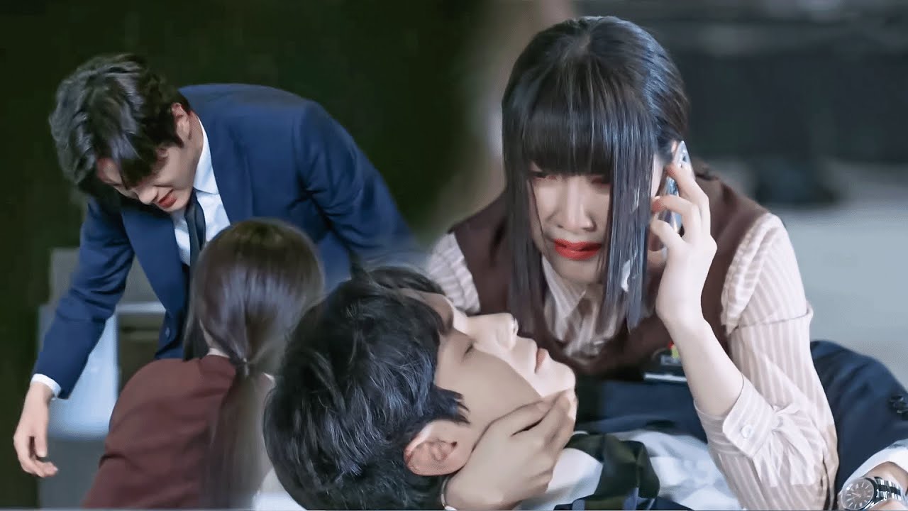 💗霸總為救灰姑娘被壞人打到顱內出血，灰姑娘心疼地抱著霸總嚎啕大哭😳