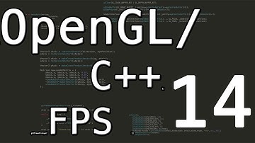 OpenGL/ C++ FPS Tutorial part 14: Entity class