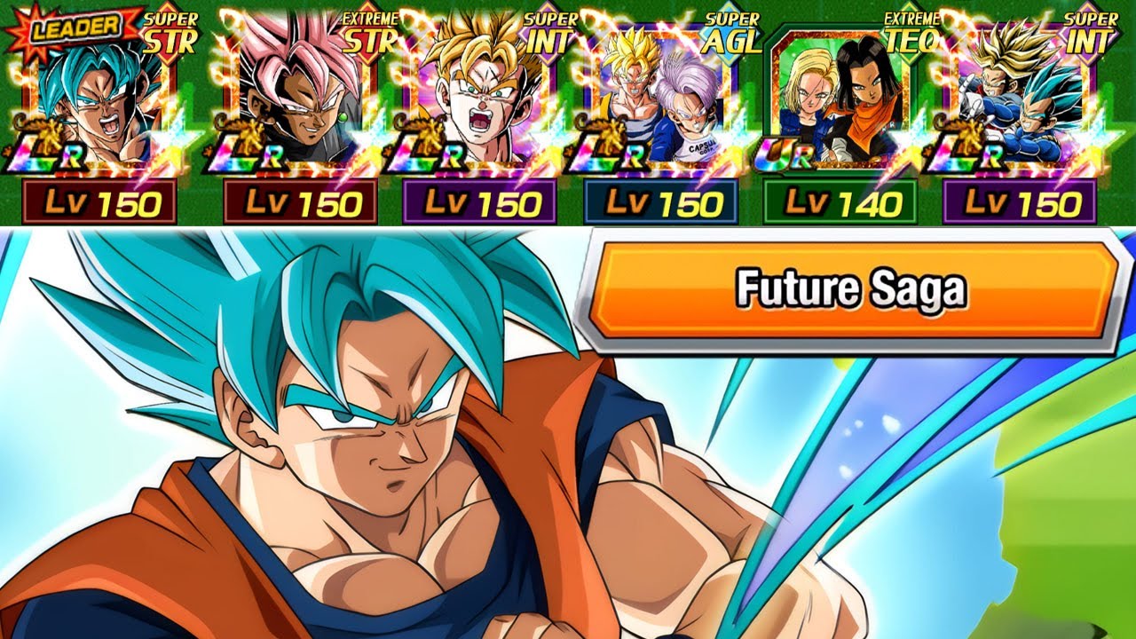 UPGRADED FUTURE SAGA CATEGORY TEAM SHOWCASE! Dragon Ball Z Dokkan Battle
