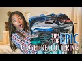 EPIC Tips for PRACTICAL Closet Decluttering!!!