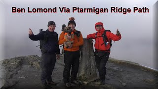 Ben Lomond Via Ptarmigan Ridge Loch Lomond Munro Scotland