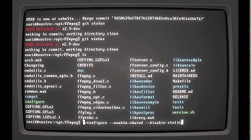 Installing FFMPEG 2.9 on Linux from source