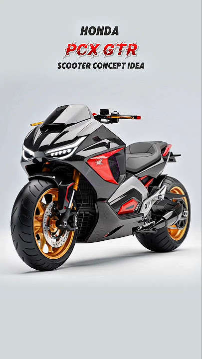 Konsep Skuter Honda PCX GTR Sang RAJA 🔥🔥😎‼️ #shorts