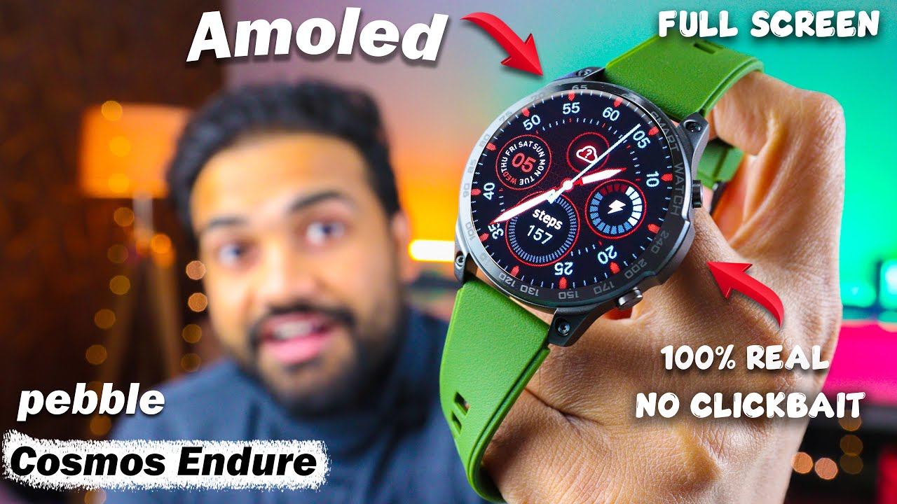 Best *Amoled Display* Calling Smartwatch Under ₹4499 pebble cosmos