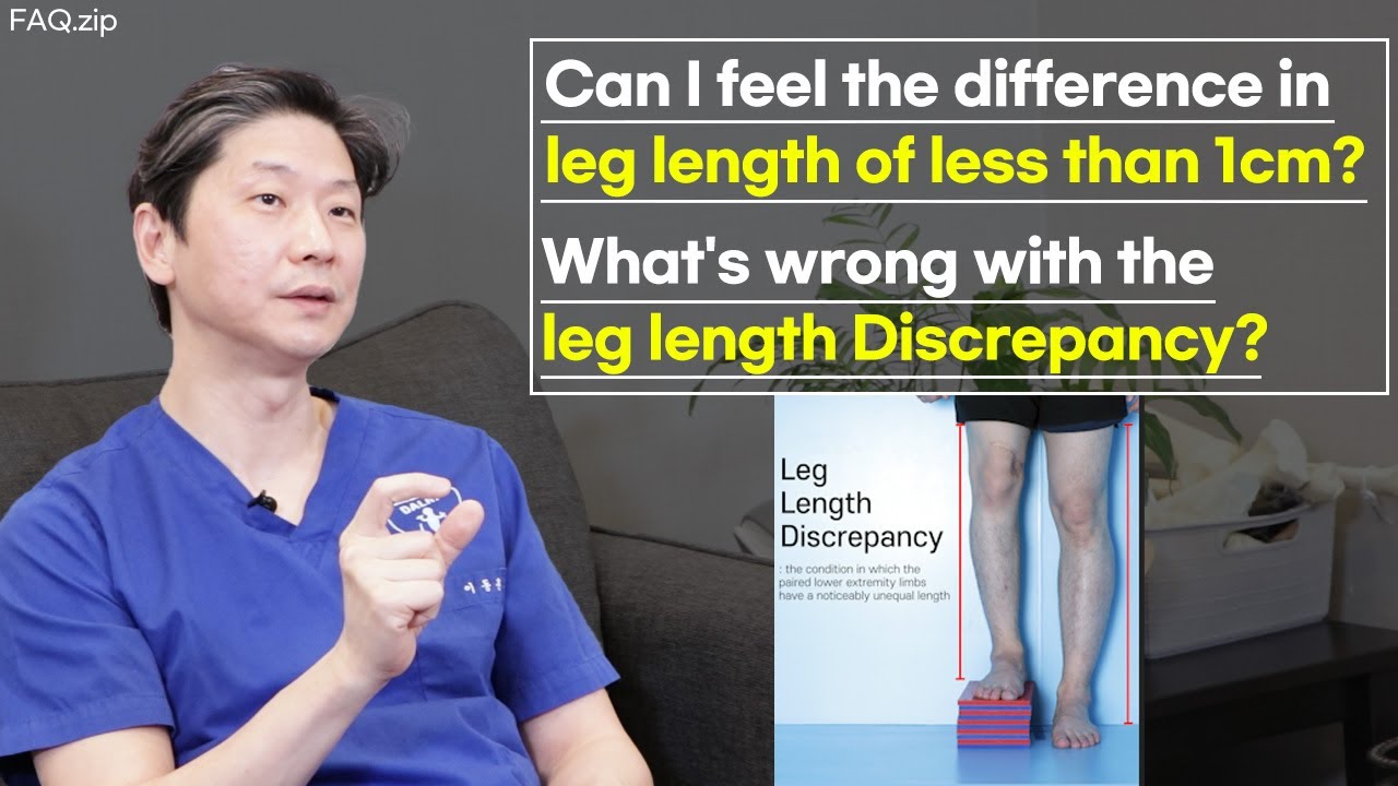 FAQ Part 5 What's the right treatment for my leg length discrepancy