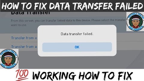 HOW TO FIX DATA TRANSFER FAILED IN PES 2021 💯 WORKING
