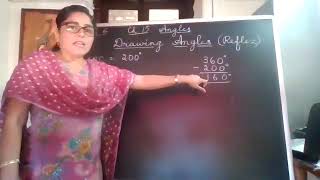 Drawing Reflex Angle