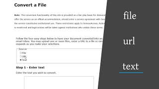 SensusAccess (Vertical) 2019 - Document remediation and alternate media conversion