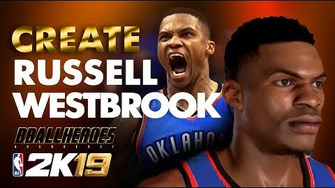 NBA 2K20 - How to create Russell Westbrook