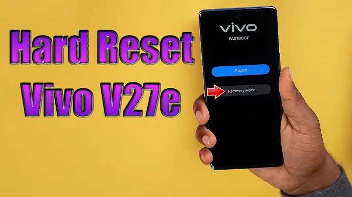 Hard Reset Vivo V27e | Factory Reset Remove Pattern/Lock/Password (How to Guide)