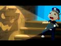 Scary Night in the Old Museum &amp; Little Cop Run Away | Funny Animation for Kids | Dolly and Friends