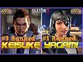 T8 S3 ▰ KEISUKE (#3 Ranked Kazuya) Vs YAGAMI (#1 Ranked Reina) ▰ Tekken 8 High Level Gameplay