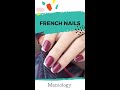 French Nails with a Twist - M052 | Maniology #shorts