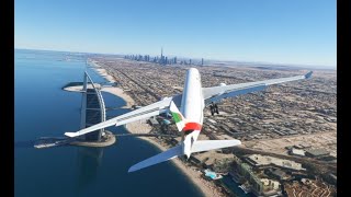 Flight Simulator | AMAZING Dubai Tour!! Emirates Airline | Airbus A330 | Capt. Stunn
