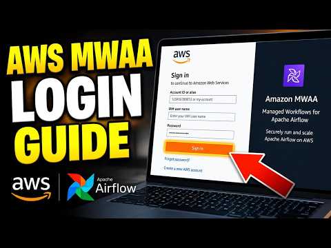 How to login to AWS Managed Workflows for Apache Airflow (MWAA) - Complete Guide