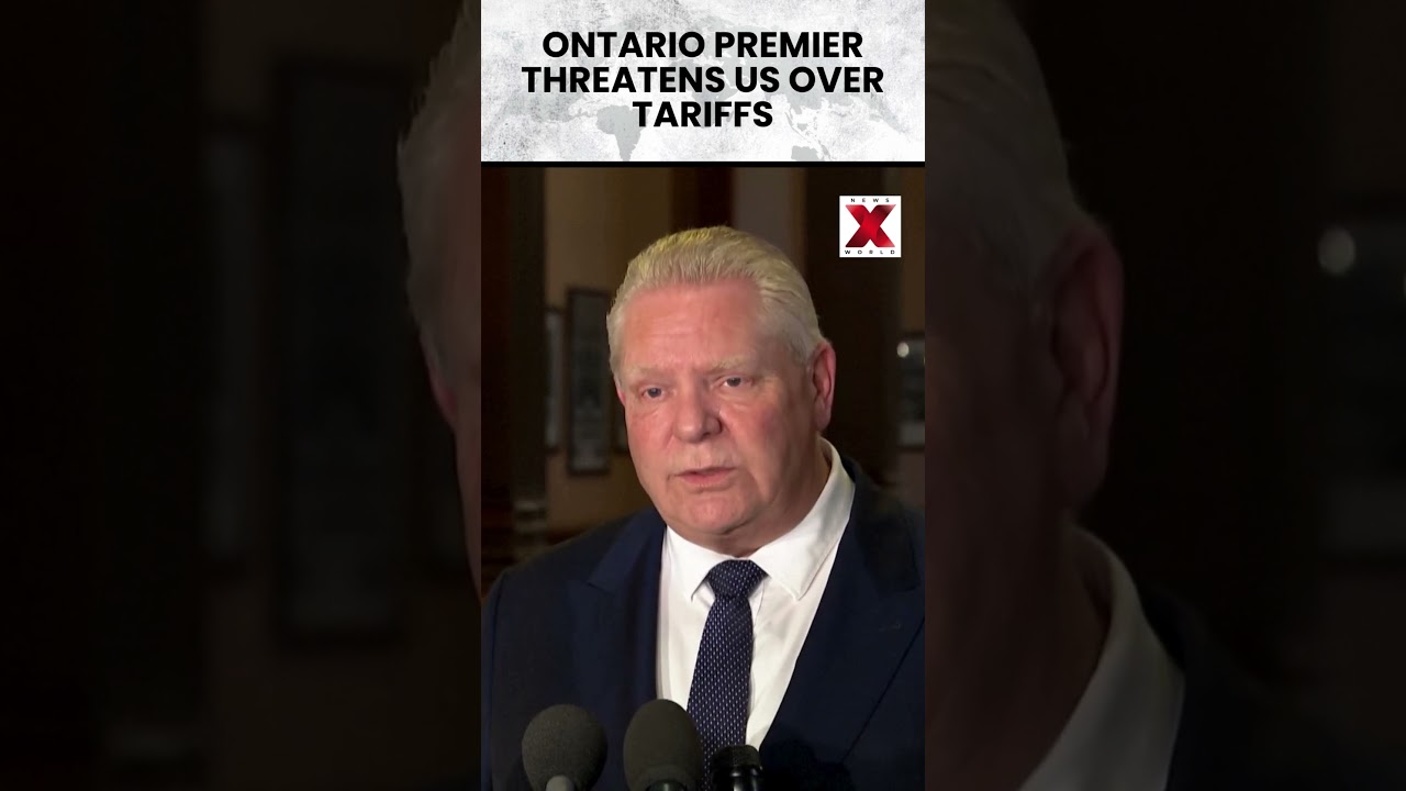 Ontario Premier vows harsh retaliation against US auto tariffs |  NewsX World
