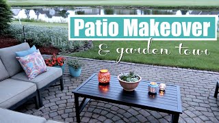 Patio Decor Makeover + Outdoor & Garden Tour