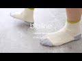 【biollne (ビオルネ)公式 】324232 ミドル丈リブ編み配色ソックス②/Wonan Socks/Made in Japan/Organic Cotton/レディース/ソックス/靴下/日本製